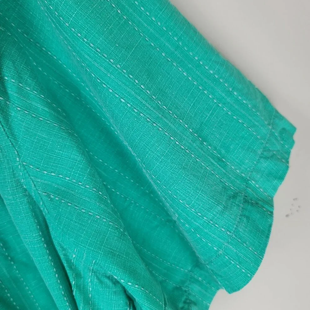 Tommy Bahama 100% Silk Bali Border Camp Shirt Size 2XLT - Picture 12 of 13